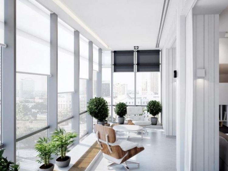 uterum-modern-design-vit-elegant-minimalistisk-växt-fåtölj-dagsljus