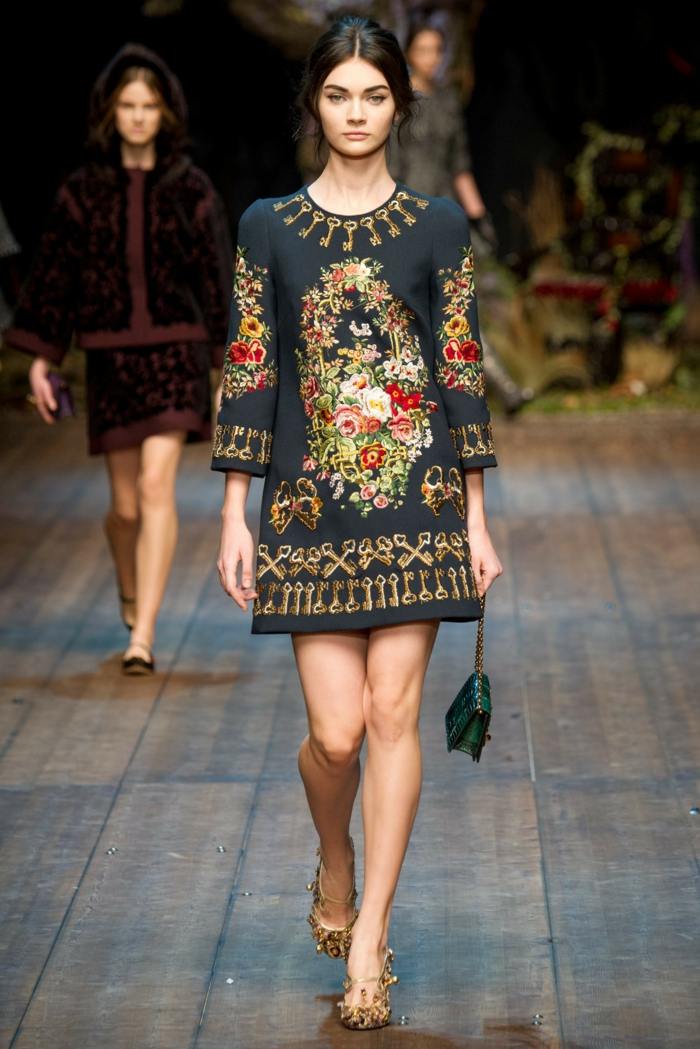 Dolce Gabbana vintermodekollektion 2014 2015