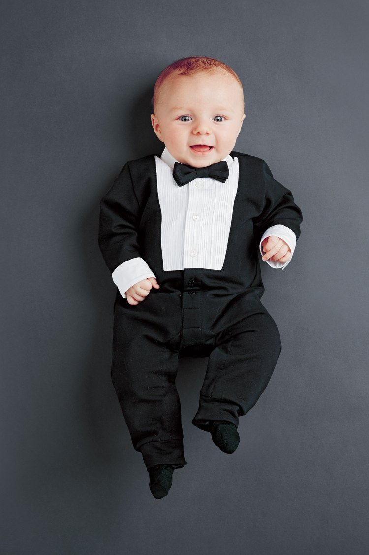 festligt-mode-2015-baby-kostym-svart fluga-Dolce-Gabbana