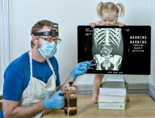 dave engledow roliga foton röntgen dotter läkare