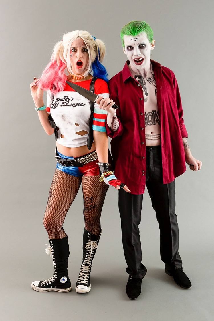kostym-par-självmord-trupp-harley-quinn-joker-kostymer