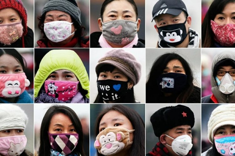 I Kina och andra asiatiska länder är ansiktsmasker en del av vardagen