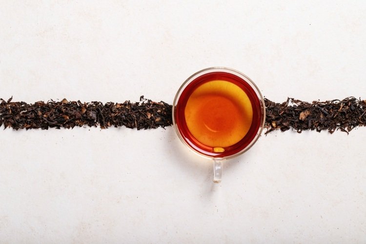 Svart te för fotsvamp - recept och förberedelse