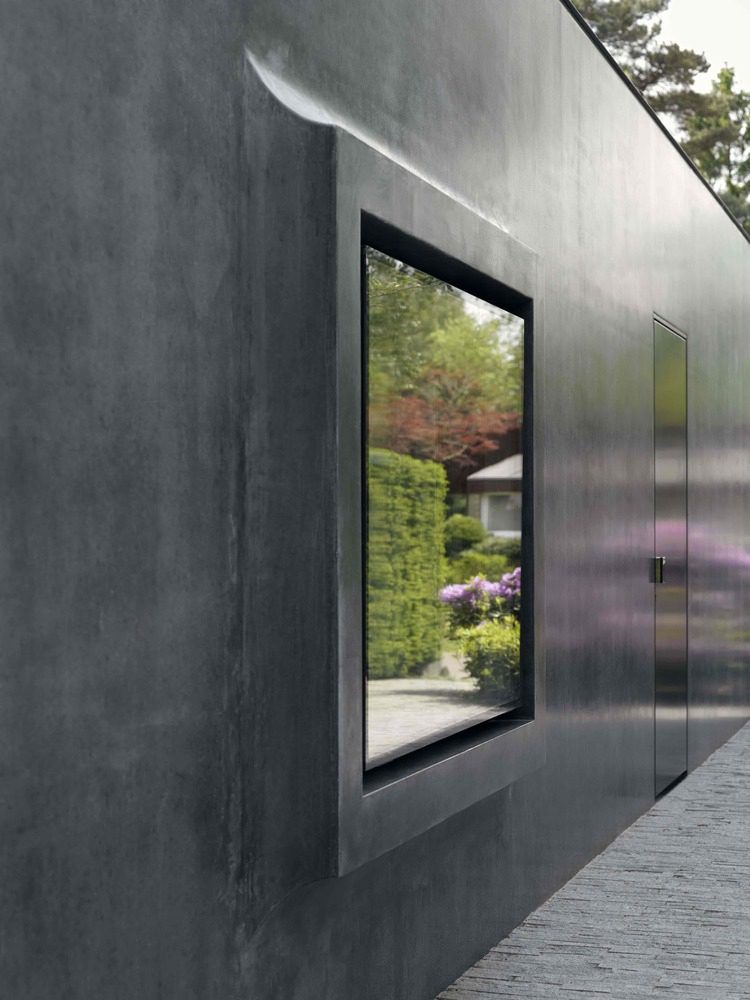 bor en fasad fasad fönster grå minimalistisk