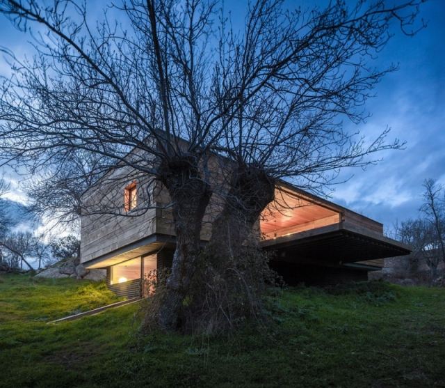 modernt bostadshus-platt takterrass-däck-b-hus spanien