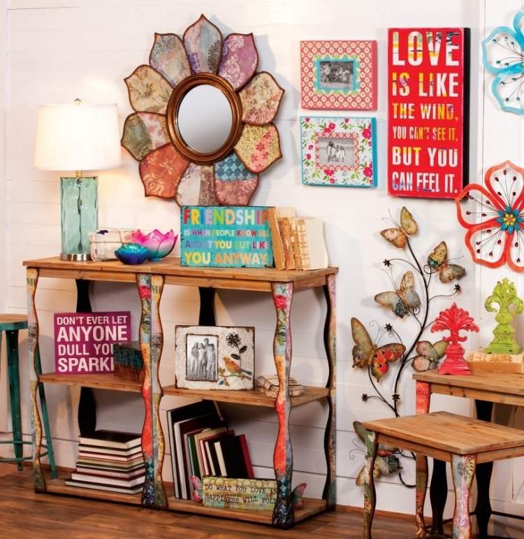 hippie-chic-living-deco-hyllor-pilder-mirror-flower-bord-lampa