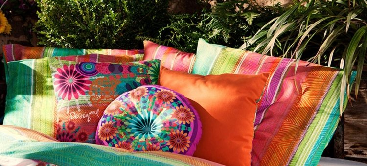 hippie-chic-living-kuddar-färgglada-växter-bhemian-stil-desigual