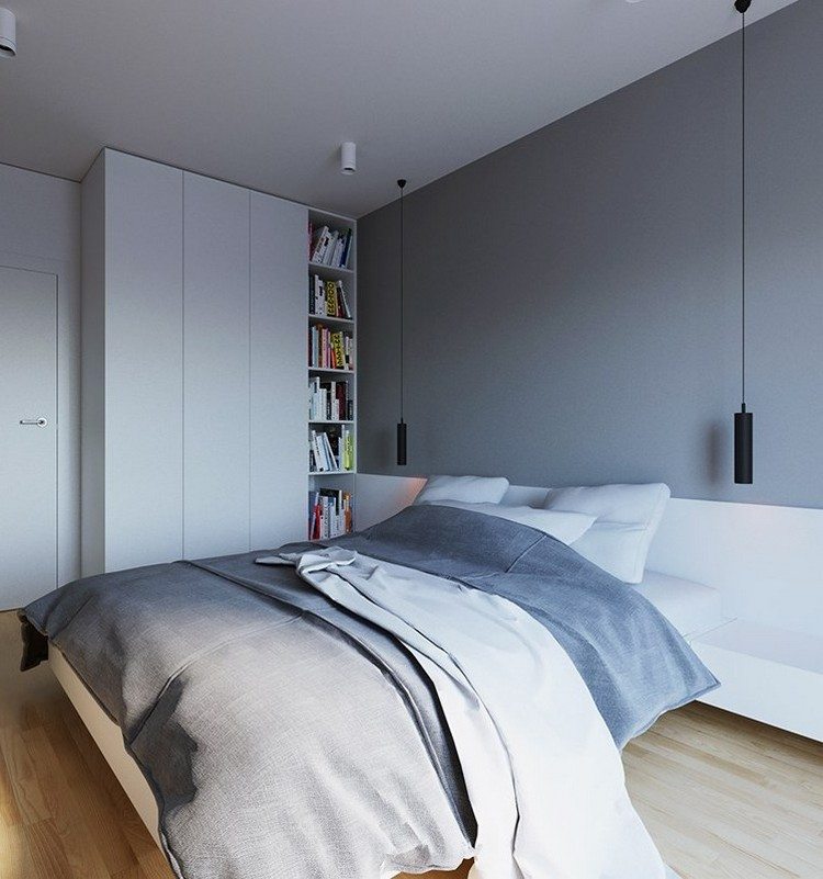 levande-idéer-färg-design-sovrum-sten-grå-vit-möbler-svart-taklampor