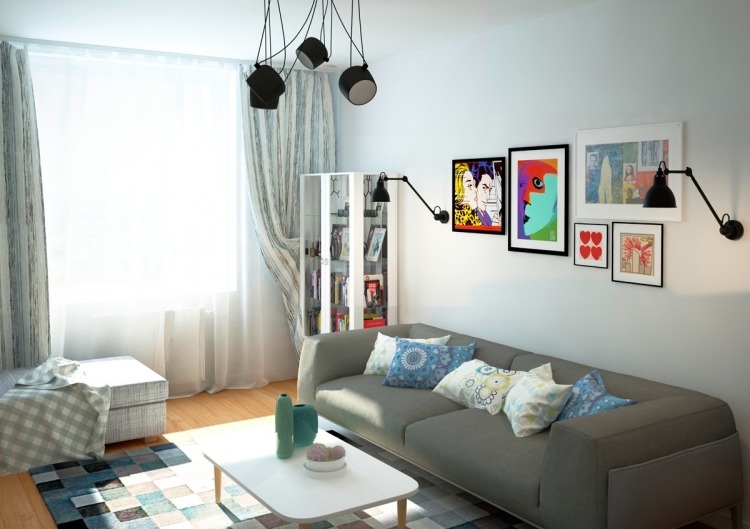 inspiration-vardags-vardagsrum-vintage-stil-grå-soffa