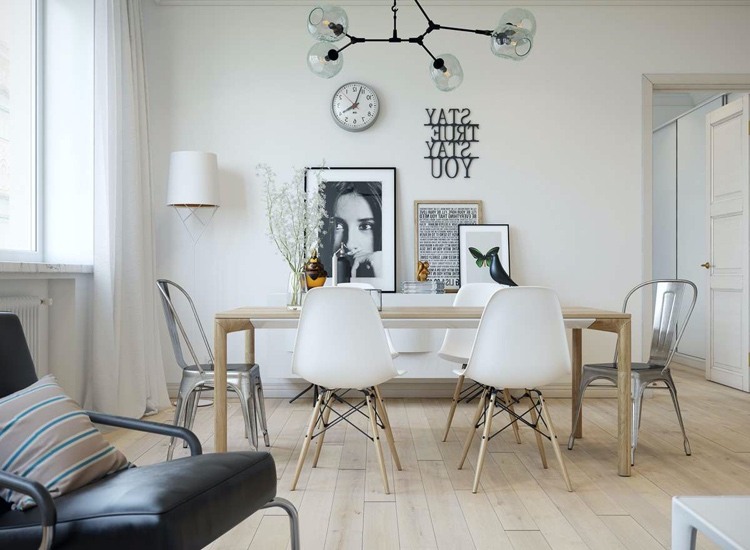 Scandi stil matplats med