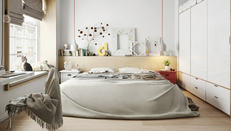 design-lägenhet-dekoration-idé-bild-ram-skandinaviskt-sovrum