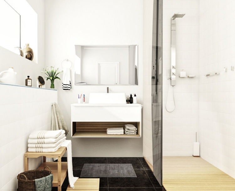 design-lägenhet-modernt-badrum-nordiska-kakel-våt-cell-svart-glas-vägg