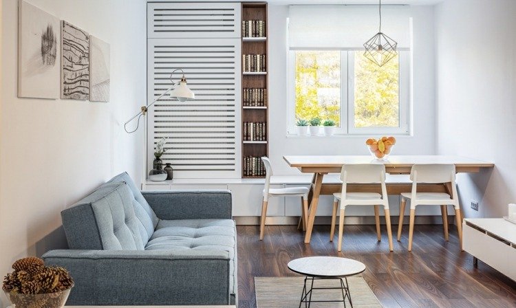 lägenhet-inspiration-vit-vägg-design-vardagsrum-matplats-bänk