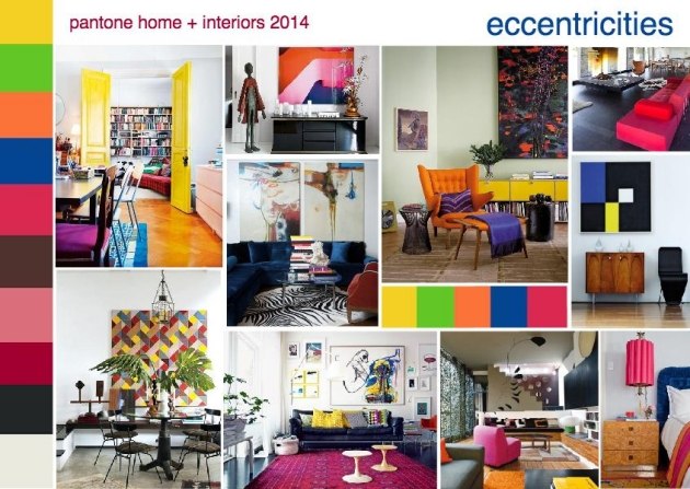 färgpalett 2014 eklektisk lägenhetsdesign själv