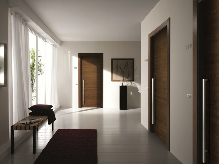 Lägenhetsdörrar-dörrhandtag-entrédörrar-design-rostfria idéer