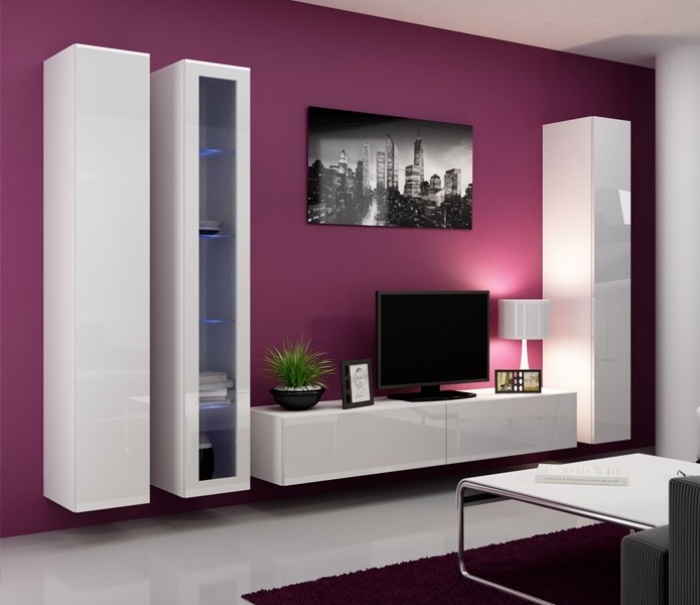 modern-vägg-system-led-belysning-högglans-vit-seattle
