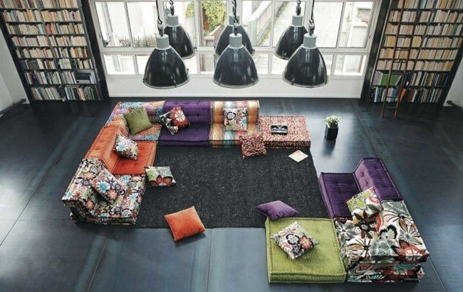 Roche Bobois soffdesign vardagsrumsmöbler