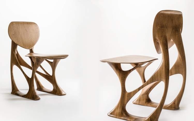vardagsrum-modern-möblering-designer-trästol-organisk-form-GROOVE