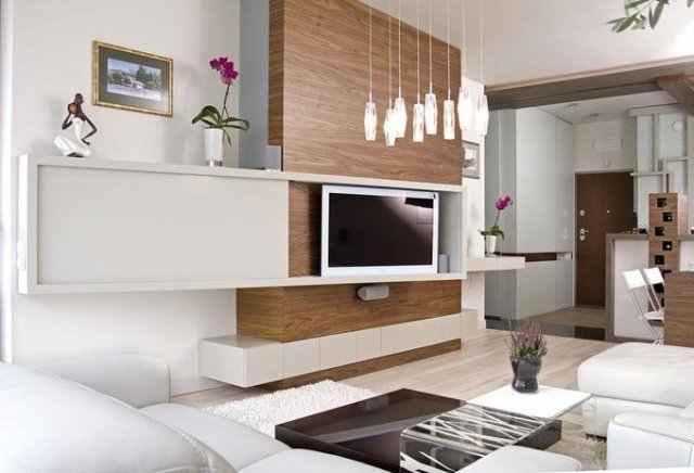 vardagsrum-modern-vägg-enhet-trä-vit-tv
