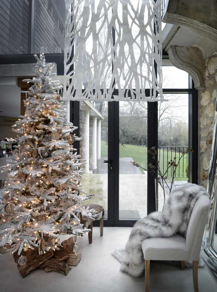 jul-dekor-vardagsrum-skandinavisk-fusk-päls-filt