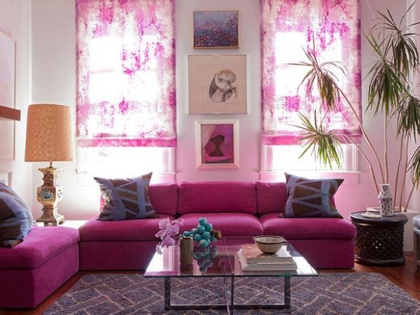 Modern-mix-lila-lila-rosa-vardagsrum-färg-design-2014