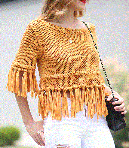 Villainen Fringe Top