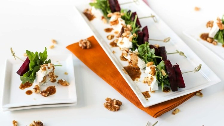 Rödbetsallad med getostrecept utan matlagning
