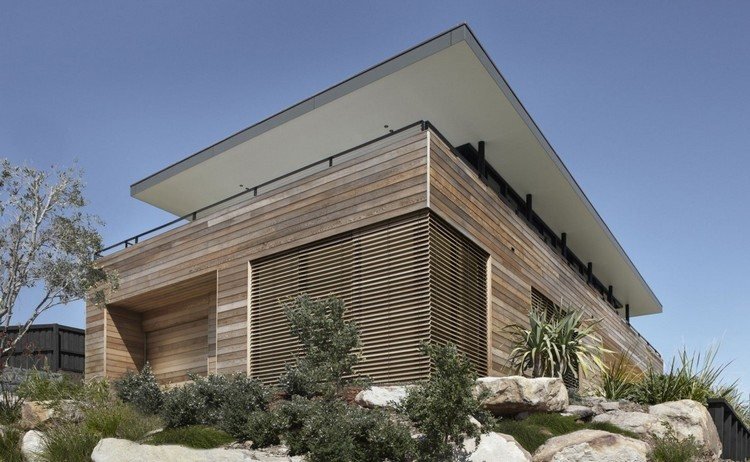 Cederträ för fasad solskydd louvre landskapsarkitektur