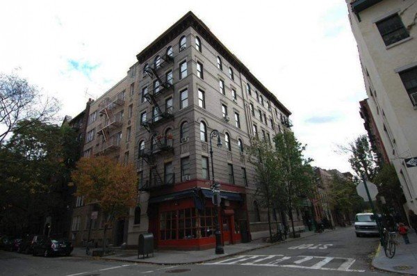 Vänner NYC lägenhet exteriör