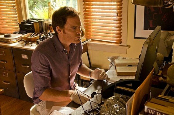 planritning över lägenheterna favoritserie tv dexter