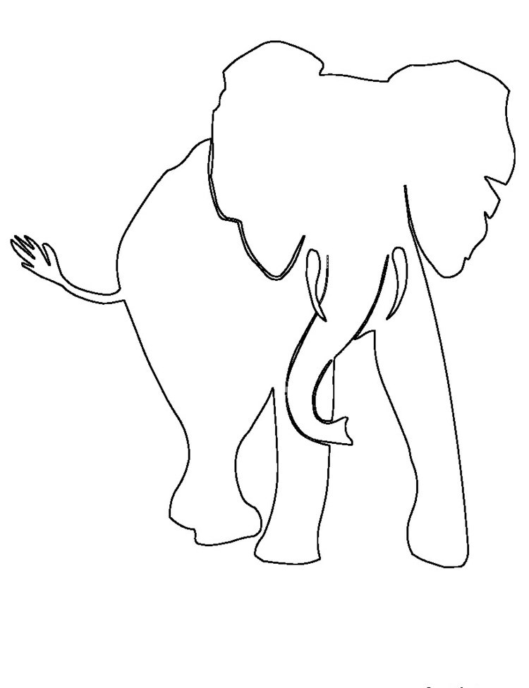 zentangle-mallar-gratis-elefant-färg-ritning-skrivare