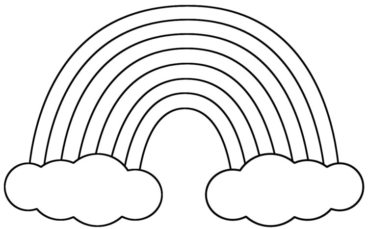 zentangle-mallar-barn-idé-regnbåge-moln-färgglada-färger
