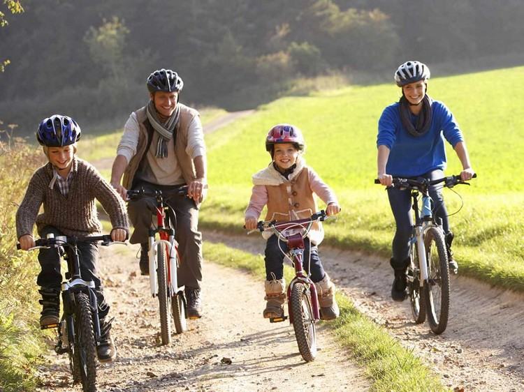 Noll avfall när du är på cykel istället för med bil