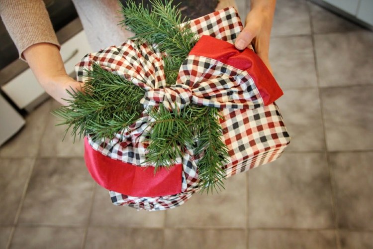 Hemmagjorda julklappar, plastfria presentförpackningar