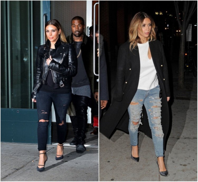 rippade jeans-outfit-kim-kardashian