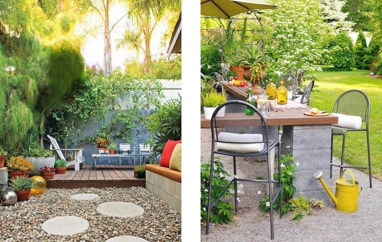 Prydnadsgrus i trädgården-design-utomhus-matplats-funktionellt-modernt golv