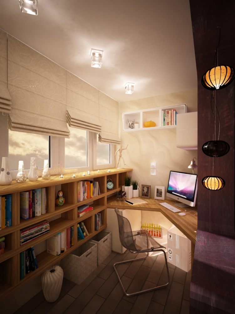 rum-design-hem-kontor-idéer-litet-rum-hörn-skrivbord