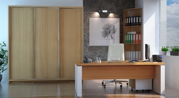 rumsdesign-hemmakontor-idéer-moderna-kontorsmöbler-trä