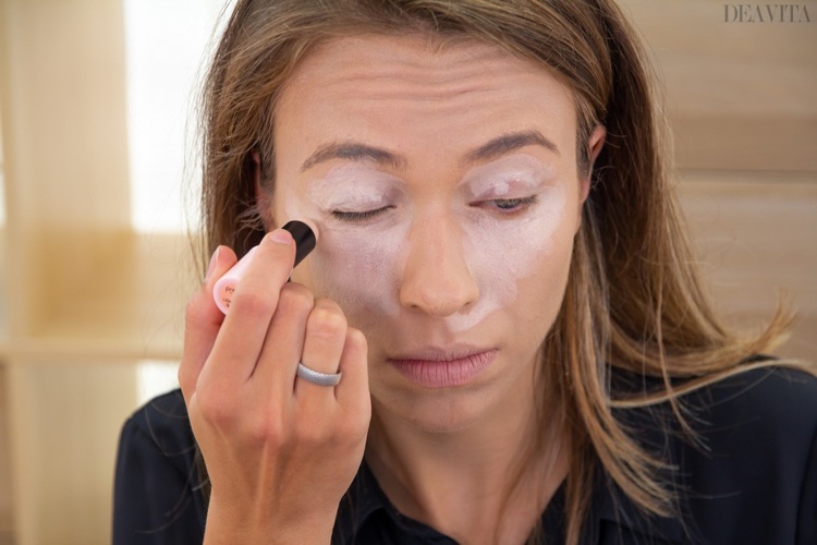 Zombie make-up concealer lättare än foundation