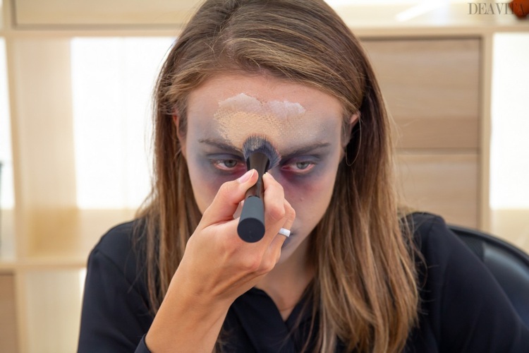 Zombie make up dölj papper hud concealer