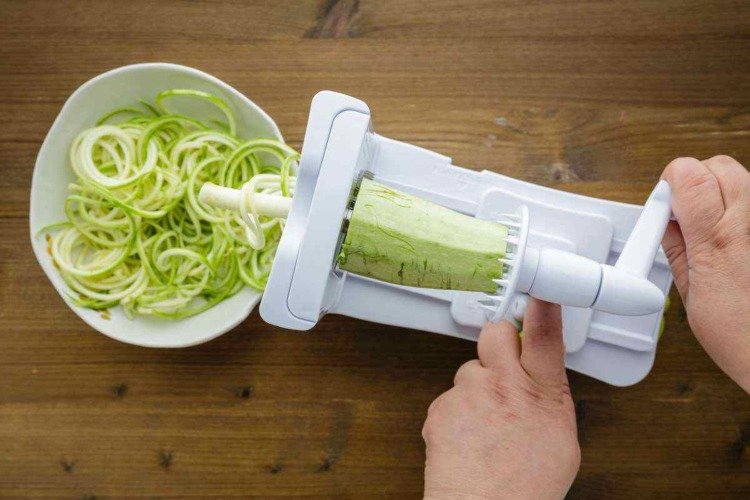 zucchini recept spiral cutter modell