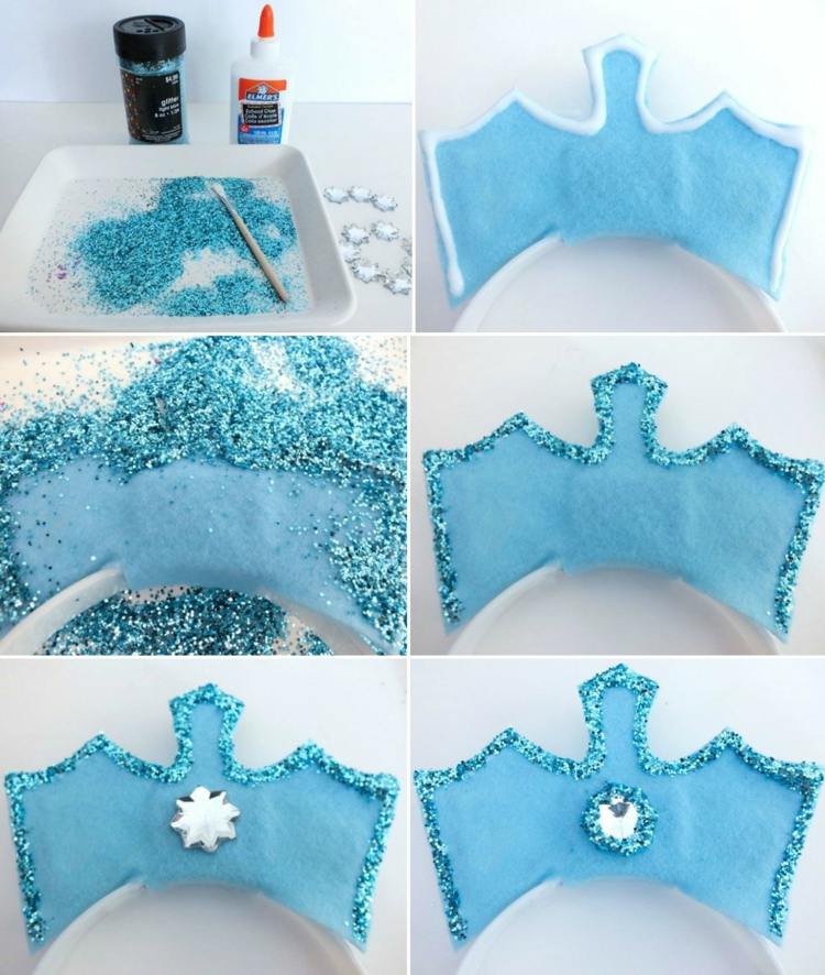 ice queen-tinker-lim-glitter-mörk-blå-deco-barn-kostym
